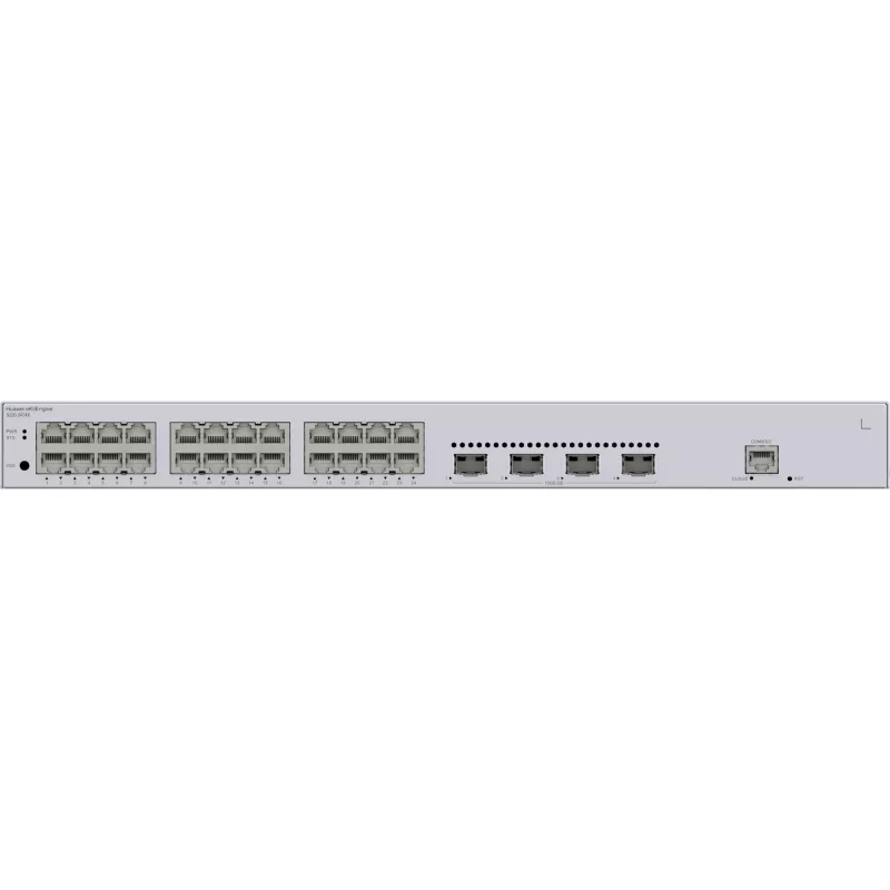 HUAWEI eKit S220 Series S220-24T4X Managed L2 Gigabit Ethernet (10/100/1000) 1U sivý