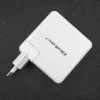 Qoltec GaN nabíjačka FAST 108W | 5-20V | 3-4.7A | USB C | biela