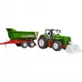 Predný vyklápací príves BRUDER BR-03452 pre traktor Roadmax – hračkárske príslušenstvo, kompatibilné s traktormi Roadmax