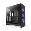 PC skriňa NZXT H9 Flow RGB Midi Tower čierna