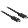 USB kábel DeLOCK 84846 USB 3.2 Gen 2 1,5 m USB-C čierny
