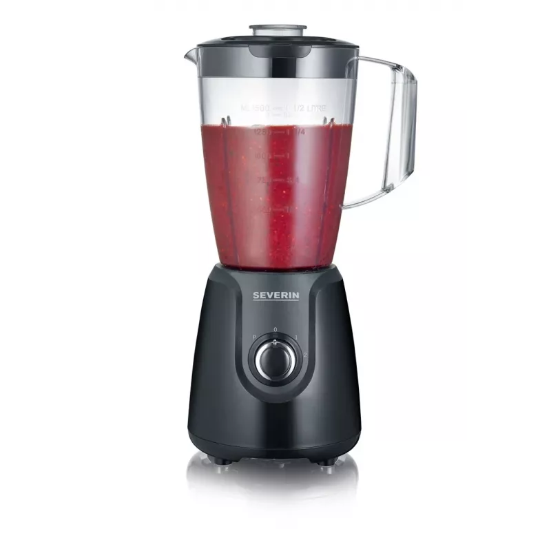 Severin SM 3707 mixér 1,5 L stolový mixér 600 W čierny
