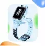 Smart hodinky imoo Z7 1,3 palca TFT 240×240 px dotykový displej 4G Wi‑Fi GPS, 740 mAh, modré puzdro