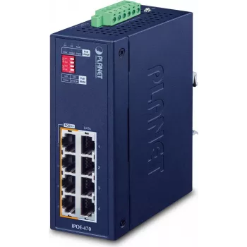 Priemyselný 4-portový Gigabit Ethernet switch PLANET IP30