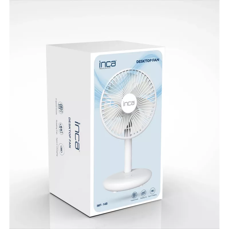 Prenosný hmlový ventilátor Inca IMF-14B biely