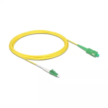 DeLOCK 83865 InfiniBand optický kábel 5 m LC SC OS2 žltý