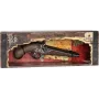 Kovová pirátska pištoľ hračka Pulio model 15541/0 s realistickým dizajnom