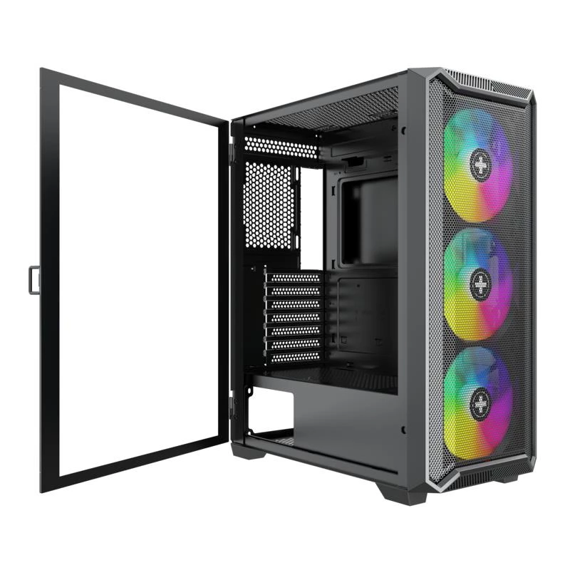 Skriňa|XILENCE|ATX/micro ATX/Mini-ITX|čierna|Midi Tower|PC|XG161