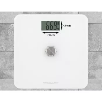 Elektronická osobná váha Profi-Care PC-PW 3112 — kapacita 180 kg, presnosť 100 g, 310×310×44 mm, LCD displej