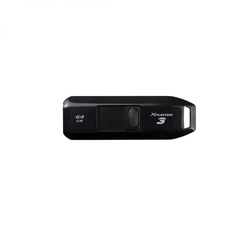 USB flash disk PATRIOT Xporter 64 GB USB Type-A 3.2 Gen 1 (posuvný, čierny, 80 MB/s)