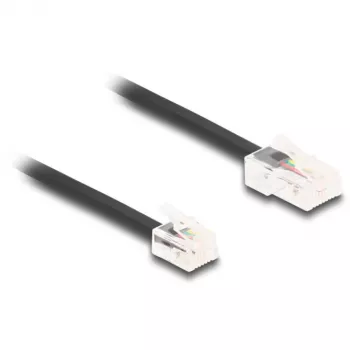 Sieťový kábel DeLOCK 88035 RJ45 na RJ11 1m čierny
