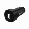 Auto nabíjačka CANYON OnDrive 30 PD 30W USB-C čierna – USB-C napájací zdroj do vozidla, 30W PD
