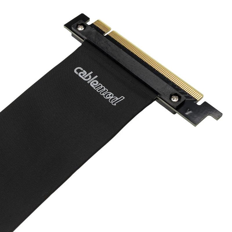 CableMod CM-VPB-2DK-R vertikálny držiak grafickej karty s riser káblom PCIe x16, 2x DisplayPort, čierny