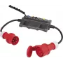 VOLTCRAFT merací adaptér [CEE konektor samec - CEE konektor samica] DLA-3L 16 (DLA-3L 16)