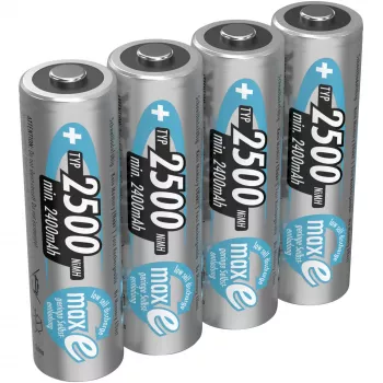 AA batéria Ansmann 2500mAh maxE plus nikel-metalhydrid NiMH