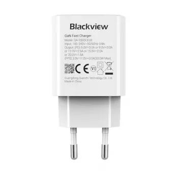 Nabíjačka BLACKVIEW CHAR-33W/BV USB-C 33W rýchlonabíjanie, čierna