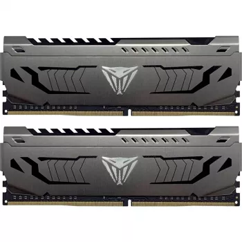 DIMM 16 GB DDR4-3600 (2x 8 GB) Dual-Kit, operačná pamäť sivá, PVS416G360C7K, Viper Steel, INTEL XMP
