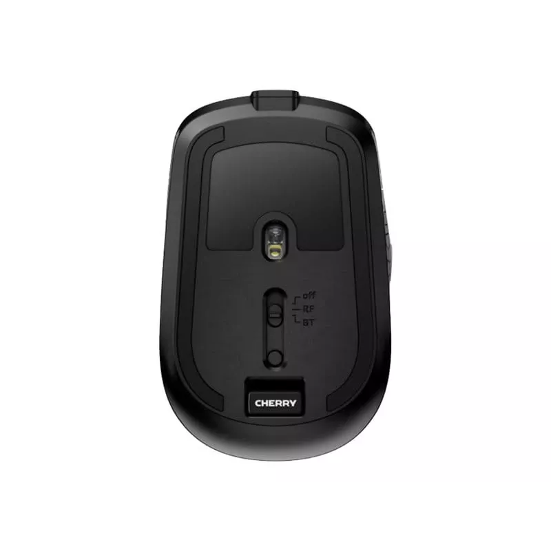 CHERRY DW 9100 slim klávesnica s myšou univerzálna RF Wireless + Bluetooth AZERTY francúzska čierna