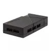 SilverStone SST-LSB01 RGB LED rozbočovač s 2 LED pásikmi, čierny
