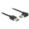 USB kábel DeLOCK 5 m USB 2.0 A samec/samec 90°