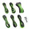 Interný napájací kábel CableMod CM-PCAB-BKIT-NKKLG-3PK-R čierny zelený