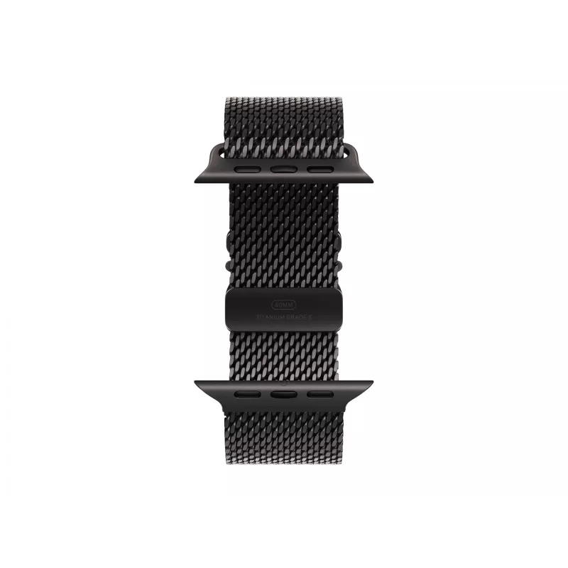 Apple Watch Ultra 2 GPS + Cellular 49mm Black Titanium Case with Black Titanium Milanese Loop – M