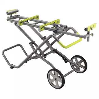 RYOBI mobilný stojan na pokosovú pílu s kolieskami