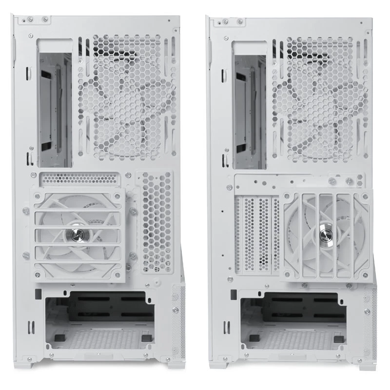 Lian Li Lancool 216 Midi-Tower priehľadná, biela