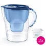 Kanvica na filtráciu vody BRITA Marella XL s 2 modrými náhradnými kazetami MAXTRA PRO
