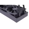 Alphacool T38 procesorová sada kvapalinového chladenia 12 cm čierna