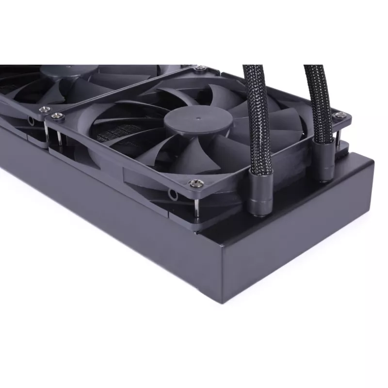 Alphacool T38 procesorová sada kvapalinového chladenia 12 cm čierna