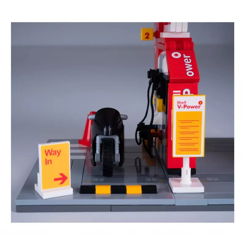 Model čerpacej stanice Jamara CaDA Shell 402858 s detailným dizajnom