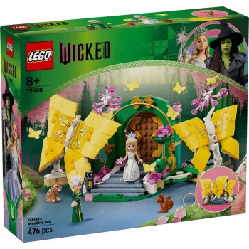 LEGO stavebnica Wicked 75688 Glindans Hochzeitstag — tematická sada, model 75688