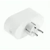 Tellur WiFi AC dvojzásuvka, meranie spotreby energie, 16A, 2400W
