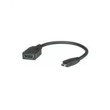 ROLINE HDMI High Speed kábel s Ethernet, HDMI BU - Micro HDMI ST 0,15m (11.04.5584)