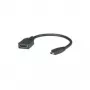 ROLINE HDMI High Speed kábel s Ethernet, HDMI BU - Micro HDMI ST 0,15m (11.04.5584)