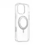 Magnetické puzdro Baseus SkyRing 360° pre iPhone 16 Pro – priehľadné, magnetický prstenec 360°