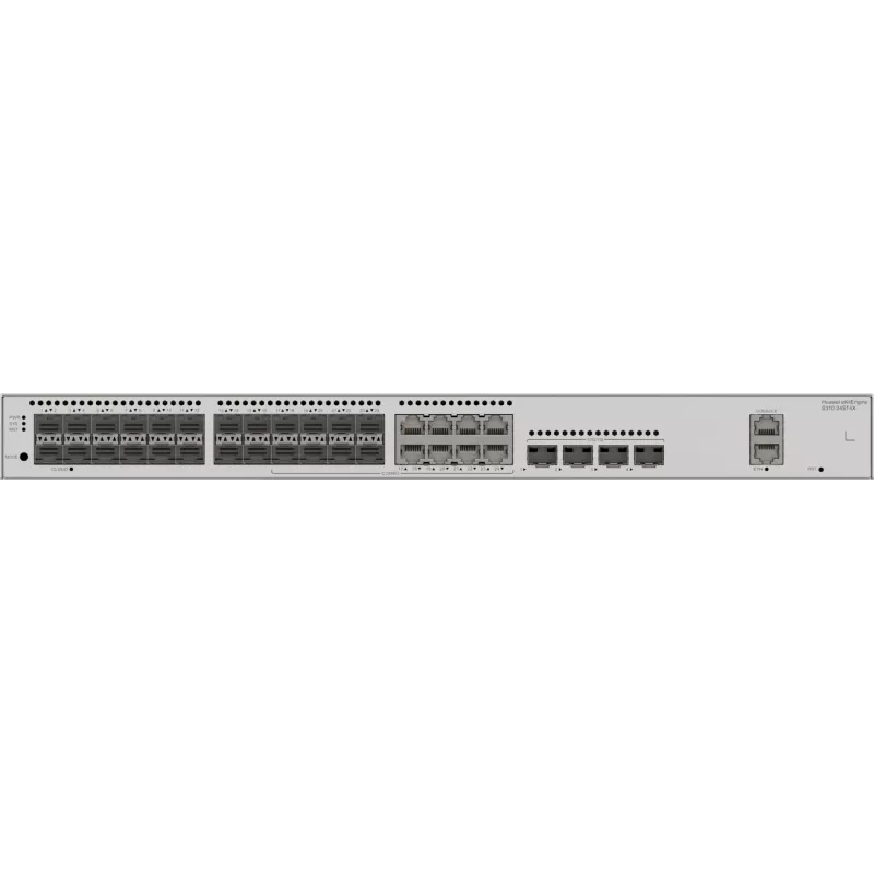 Huawei S310-24ST4X optický switch, 8x Combo ETH, 4x SFP+ 24x SFP (8x Combo ETH), 4x SFP+