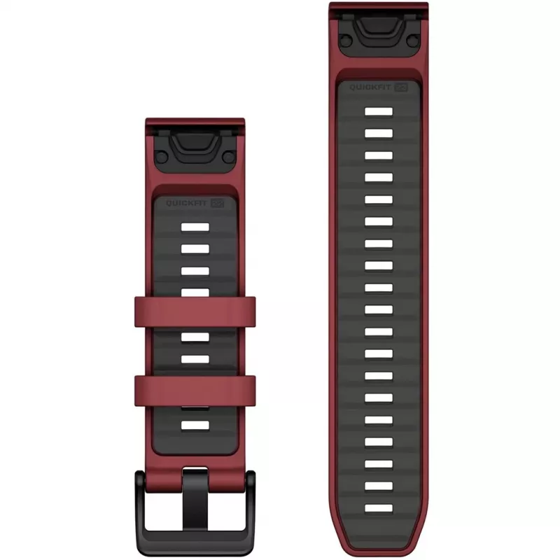 Remienok Garmin QuickFit 010-13392-06 grafitový červený