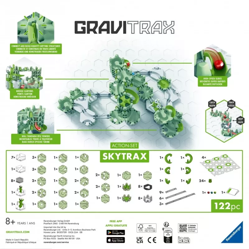 Gravitrax štartovacia sada Skytrax M
