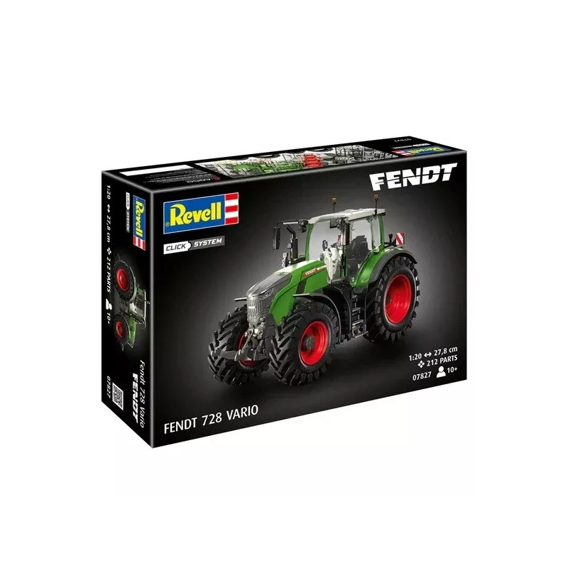Plastový model traktor Fendt 728 Vario