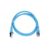 Extralink LAN patch kábel kat.6A RJ-45 Cat6a 1 m modrý