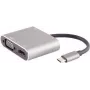 Dokovacia stanica pre notebook S/CONN 14-05026 káblová USB 3.2 Gen 1 Type-C sivá