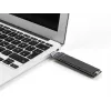 DeLOCK Combo konvertor pre M.2 NVMe PCIe alebo SATA SSD USB 3.2 Gen 2 čierna