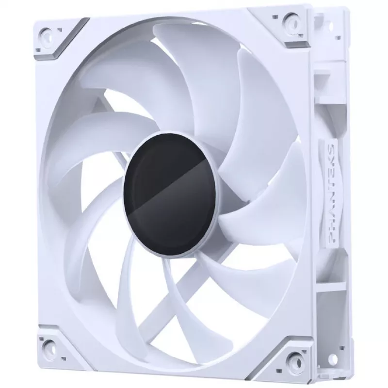 PHANTEKS M25 Gen2 140 mm PWM D-RGB skriňový ventilátor, balenie 3 ks, biela