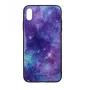 Ochranné sklo displeja Tellur Cover Glass print pre iPhone XS Max s potlačou vesmíru