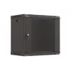 Nástenný rack LANBERG WF03-5309-10B, 9U, 500×350×540 mm, max. zaťaženie 60 kg, čierny