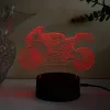 LED dekoratívna lampa do vozidla MANTA SNL121RGB RGB 3D svetlo pre autá a motocykle