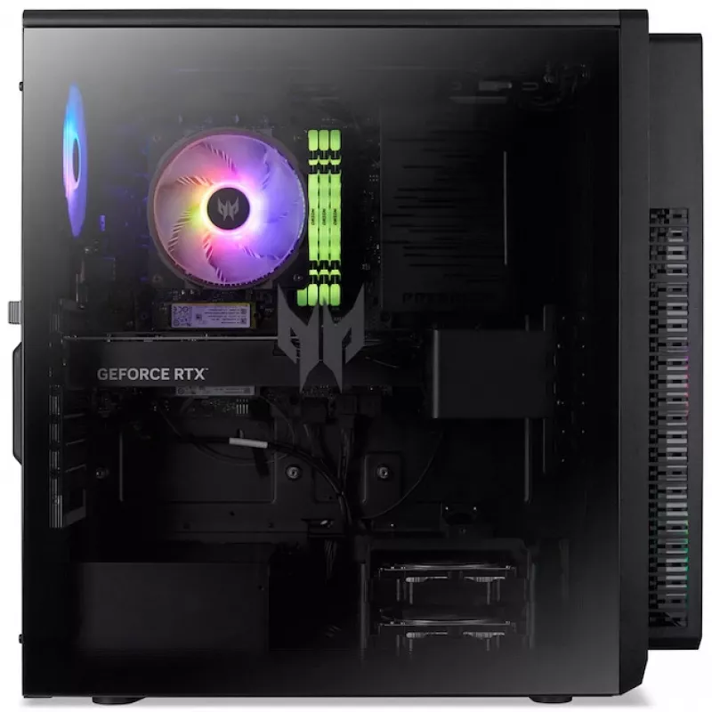 Desktop PC Acer Predator PO5-660 — Intel Core Ultra 7 265F, 64 GB DDR5, 4 TB SSD, NVIDIA GeForce RTX 5080, Windows 11 Home