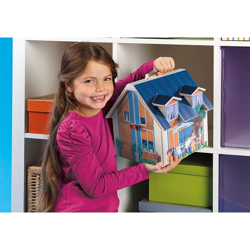 Stavebnica PLAYMOBIL domček pre bábiky 70985 viacfarebný plast